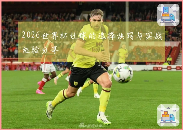 2026世界杯让球的选择诀窍与实战经验分享